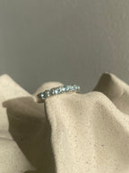 Medio cintillo Aguamarina