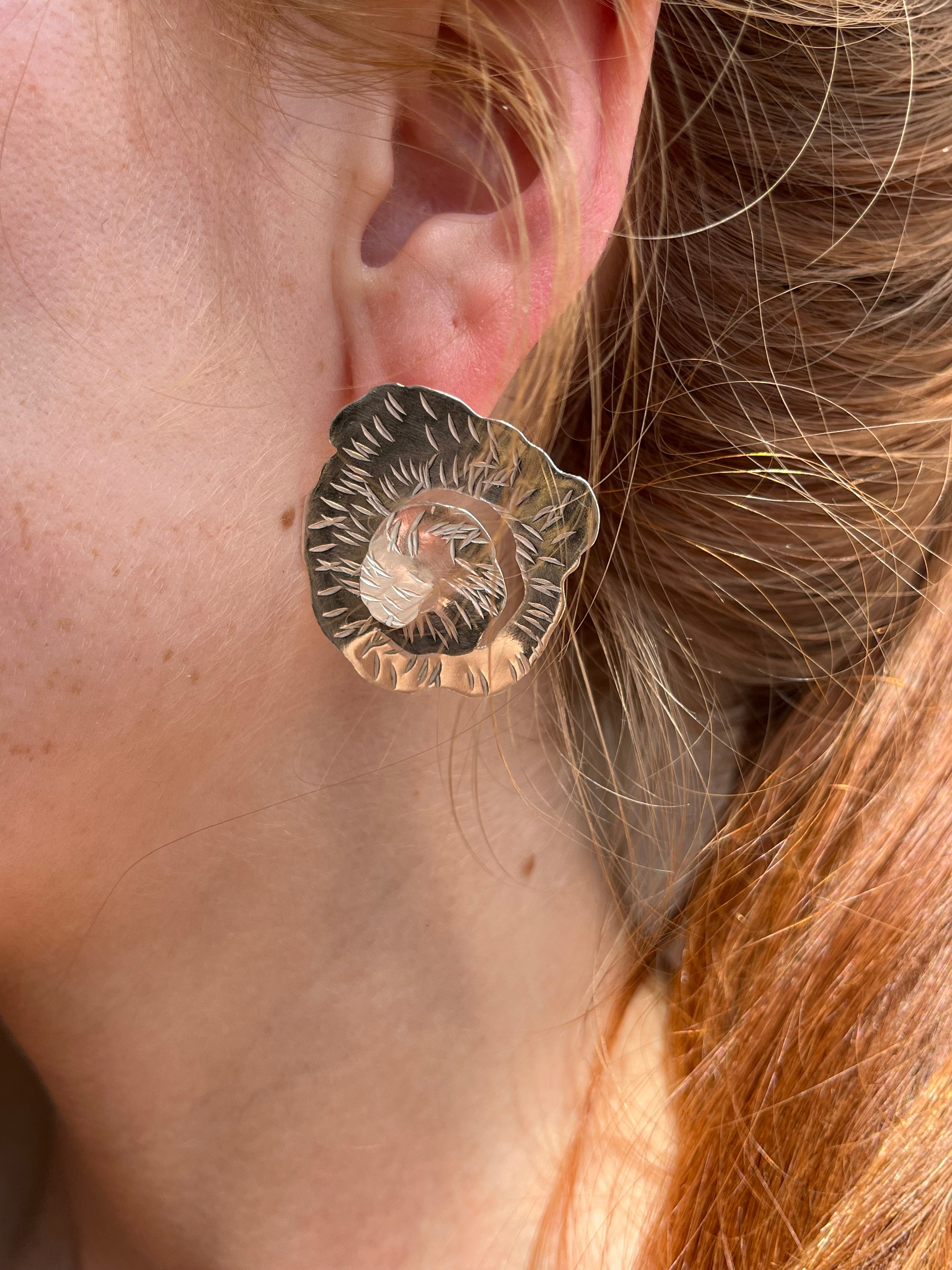 Aros Coral - Colección Atemporales